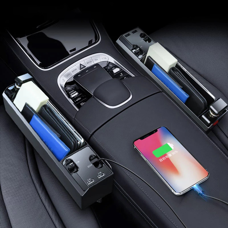 Car Seat Gap Organizer – No More Lost Phone & Keys