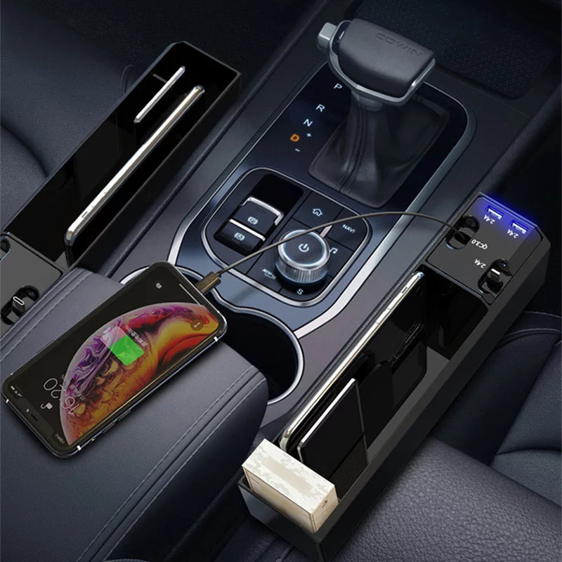 Car Seat Gap Organizer – No More Lost Phone & Keys