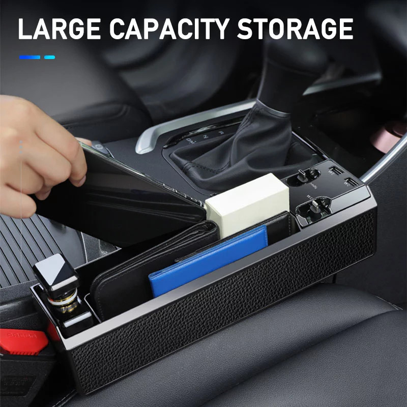 Car Seat Gap Organizer – No More Lost Phone & Keys