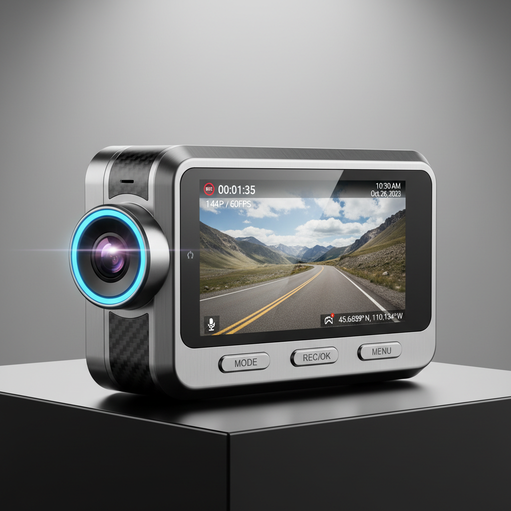 Dash Cam LCD Display